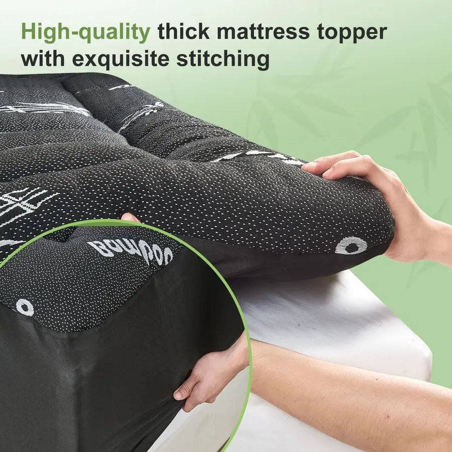 Bamboo Cloud Pillow-Top Comfort Pad
